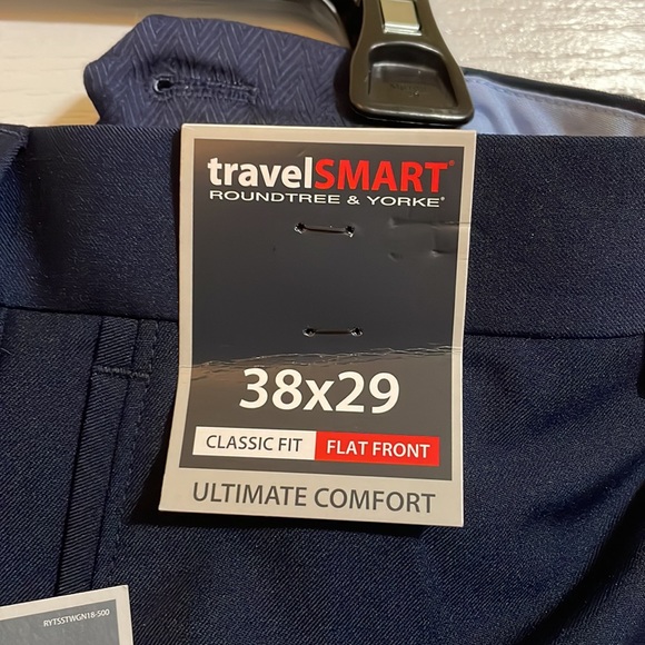 Blue, Black and Gray Size 38 X 29 Pants are $30 for all three - Picture 3 of 12